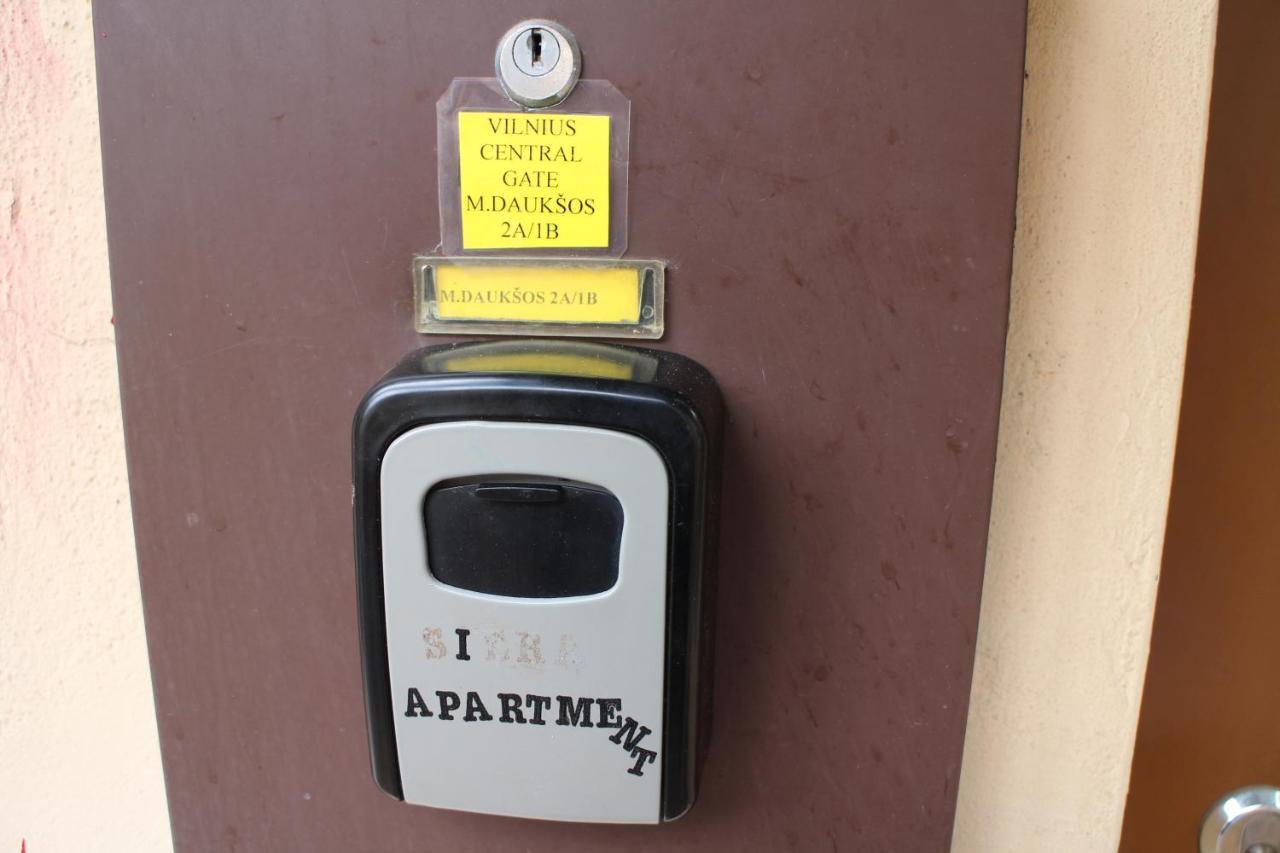 Vilnius Central Gate Apartments. Self Check-In Eksteriør billede
